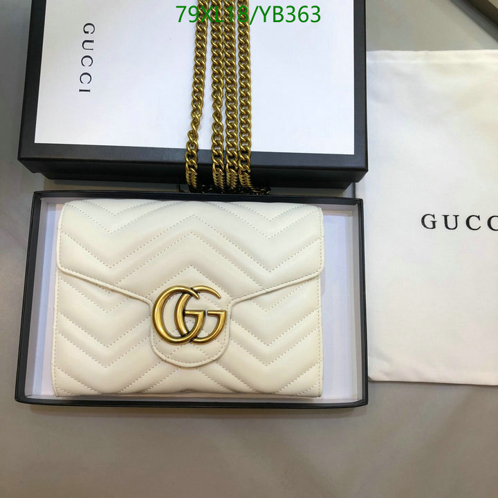 Gucci Bag-(4A)-Marmont,Code: YB363,$: 79USD