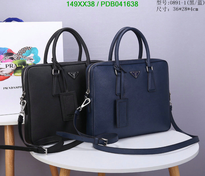 Prada Bag-(Mirror)-Handbag-,Code: PDB041638,$: 149USD