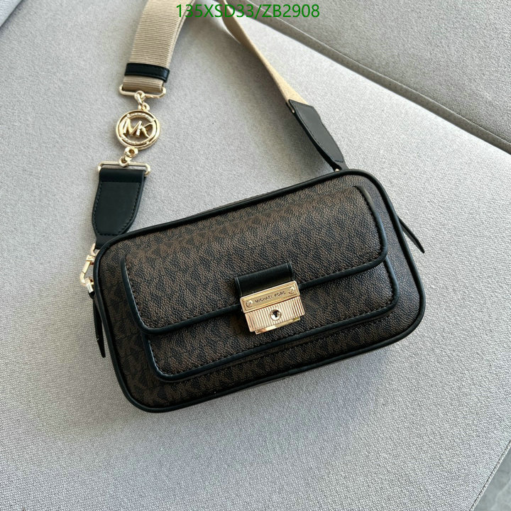 Michael Kors Bag-(Mirror)-Diagonal-,Code: ZB2908,$: 135USD