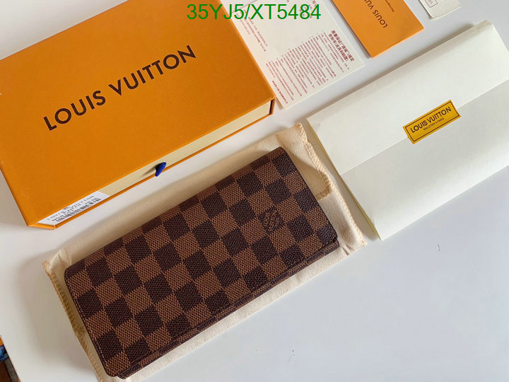 LV Bags-(4A)-Wallet-,Code: XT5484,$: 35USD