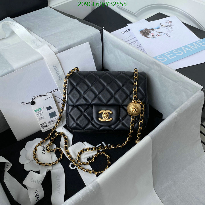 Chanel Bags -(Mirror)-Diagonal-,Code: YB2555,$: 209USD