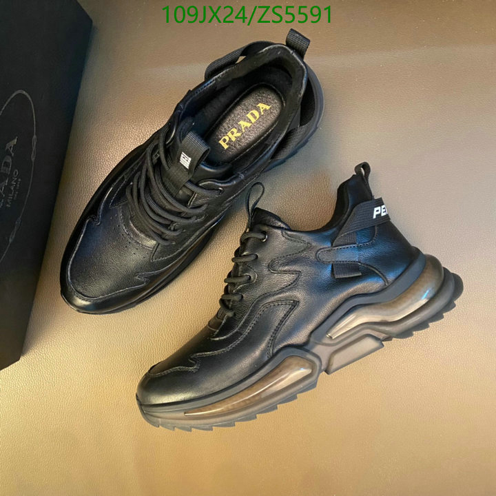 Men shoes-Prada, Code: ZS5591,$: 109USD