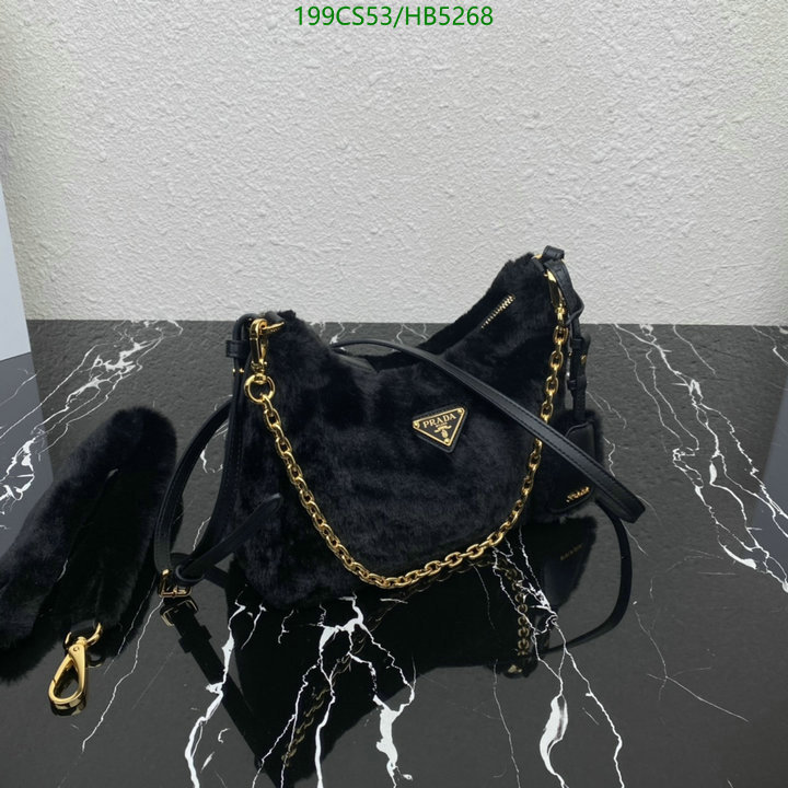 Prada Bag-(Mirror)-Re-Edition 2005,Code: HB5268,$: 199USD