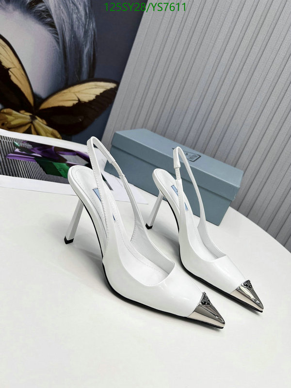 Women Shoes-Prada, Code: YS7611,$: 125USD