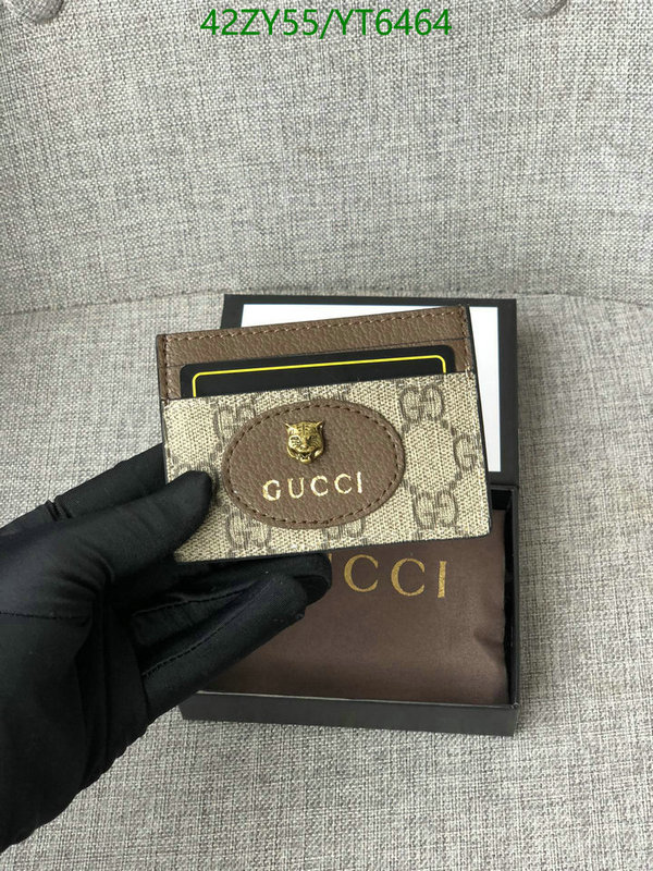 Gucci Bag-(4A)-Wallet-,Code: YT6464,$: 42USD