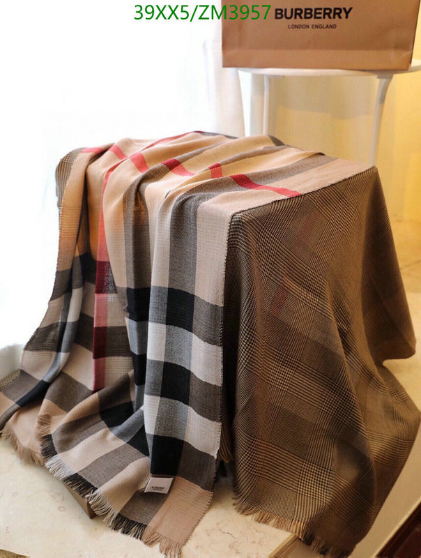 Scarf-Burberry, Code: ZM3957,$: 39USD