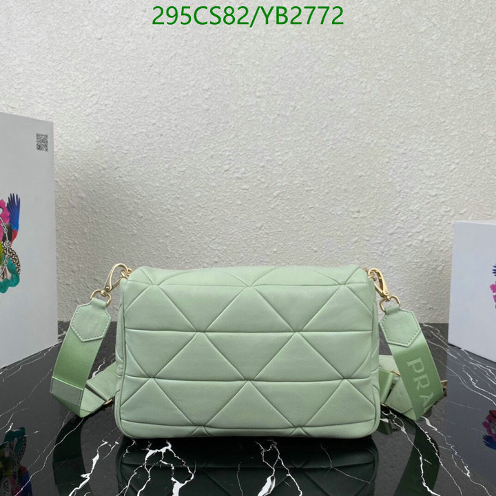 Prada Bag-(Mirror)-Diagonal-,Code: YB2772,$: 295USD