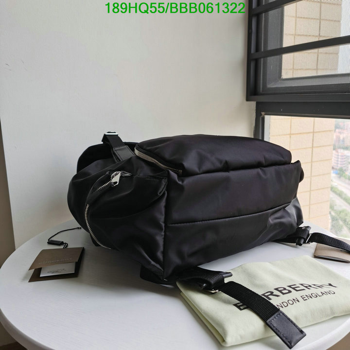 Burberry Bag-(Mirror)-Backpack-,Code: BBB061322,$: 189USD