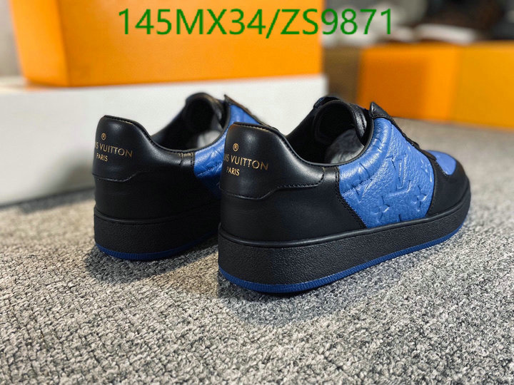 Men shoes-LV, Code: ZS9871,$: 145USD