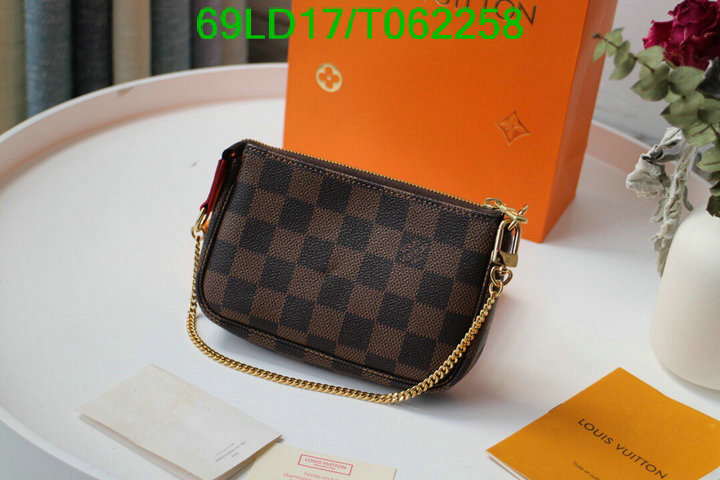 LV Bags-(Mirror)-Wallet-,Code: T062258,$: 69USD