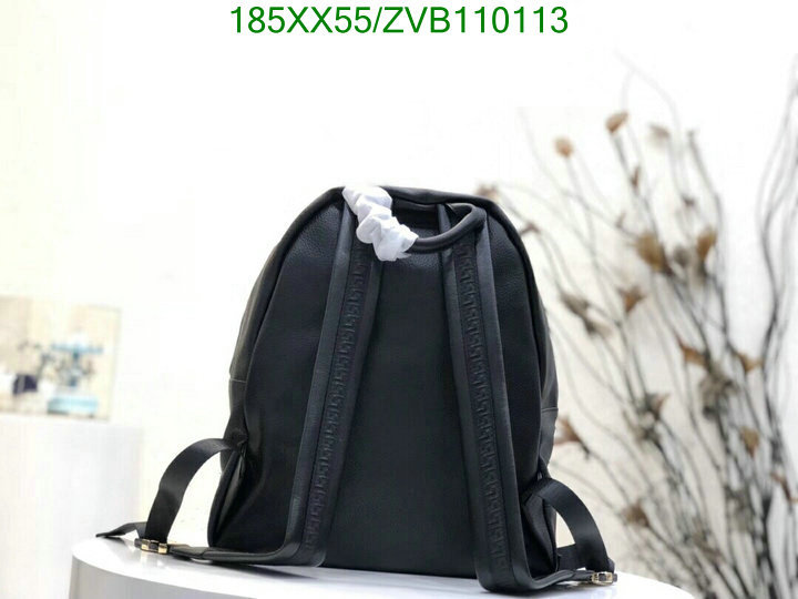 Versace Bag-(Mirror)-Backpack-,Code: ZVB110113,$:185USD