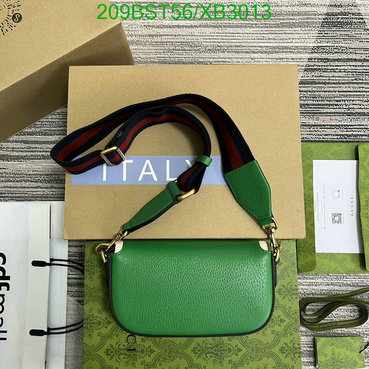 Gucci Bag-(Mirror)-Diagonal-,Code: XB3013,$: 209USD