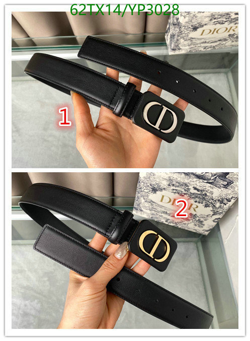 Belts-Dior,Code: YP3028,$: 62USD