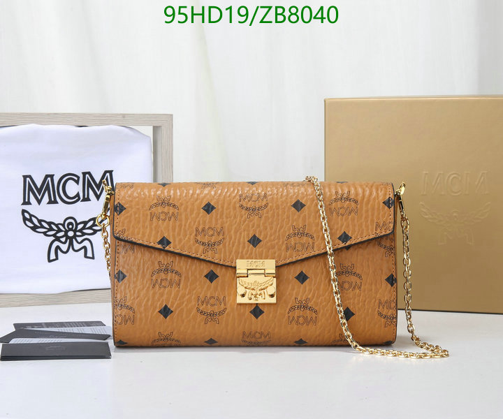 MCM Bag-(Mirror)-Diagonal-,Code: ZB8040,$: 95USD