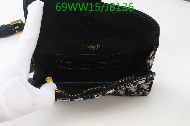 Dior Bags-(4A)-Saddle-,Code: JB136,$: 69USD
