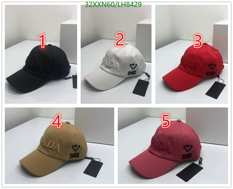 Cap -(Hat)-Prada, Code: LH8429,$: 32USD