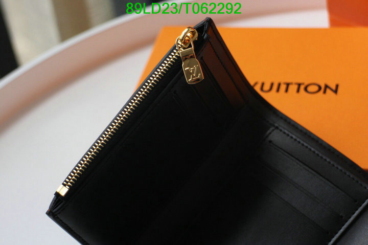 LV Bags-(Mirror)-Wallet-,Code: T062292,$: 89USD