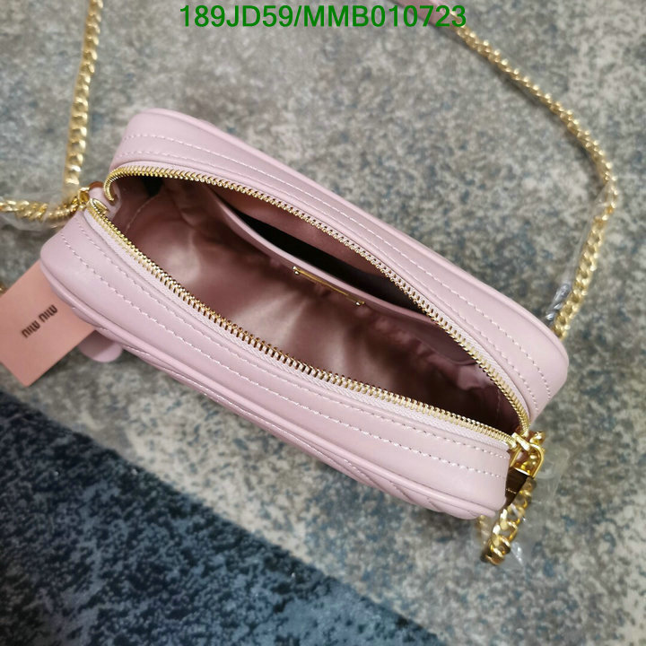 Miu Miu Bag-(Mirror)-Diagonal-,Code: MMB010723,$: 189USD