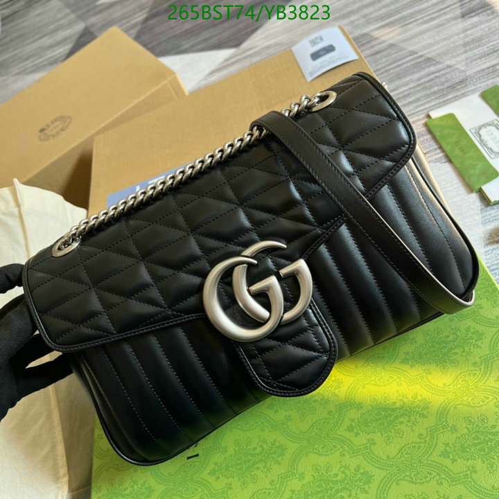 Gucci Bag-(Mirror)-Marmont,Code: YB3823,$: 265USD