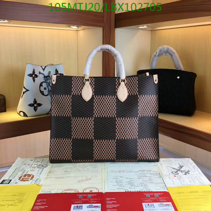 LV Bags-(4A)-Handbag Collection-,Code: LBX102705,$: 105USD