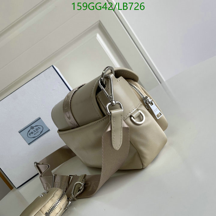 Prada Bag-(Mirror)-Diagonal-,Code: LB726,$: 159USD