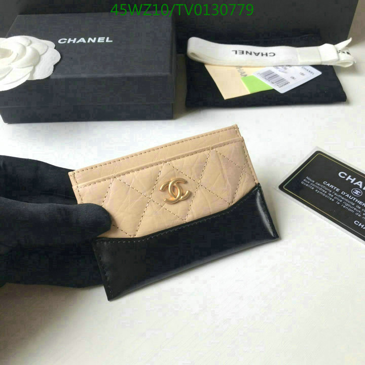 Chanel Bags ( 4A )-Wallet-,Code: TV0130779,$: 45USD