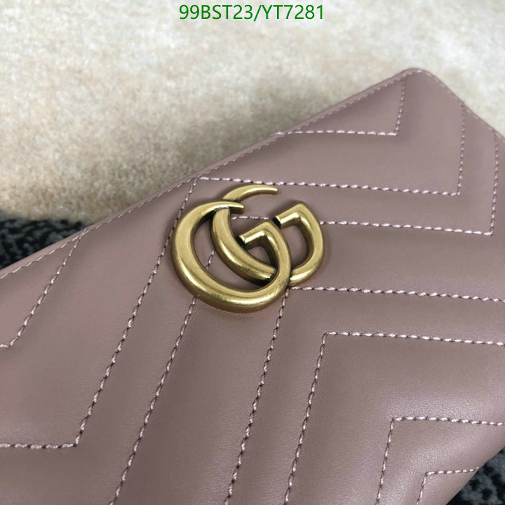 Gucci Bag-(Mirror)-Wallet-,Code: YT7281,$: 99USD