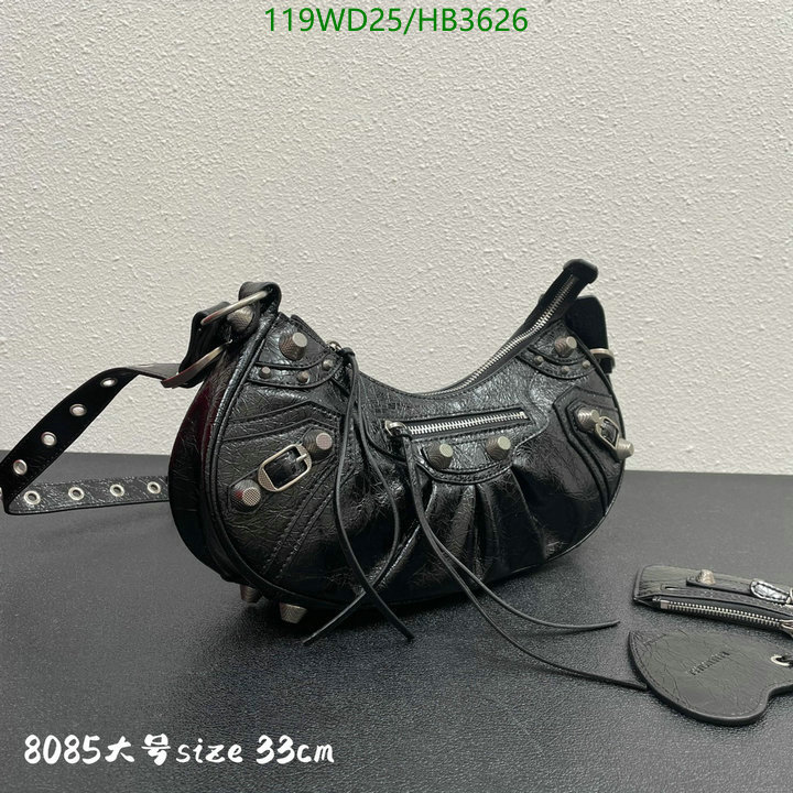 Balenciaga Bag-(4A)-Le Cagole-,Code: HB3626,$: 119USD
