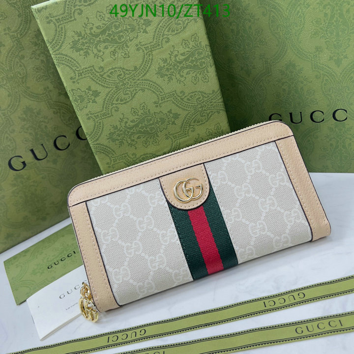 Gucci Bag-(4A)-Wallet-,Code: ZT413,$: 49USD