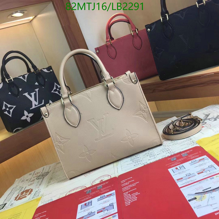 LV Bags-(4A)-Handbag Collection-,Code: LB2291,$: 82USD