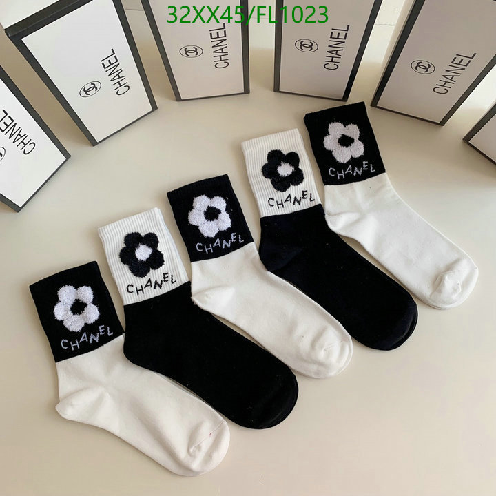 Sock-Chanel,Code: FL1022,$: 32USD