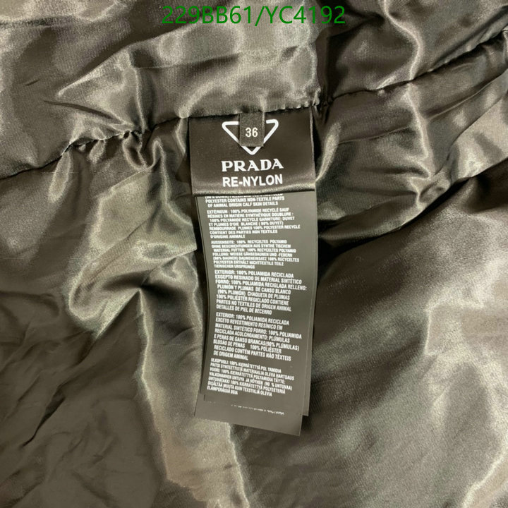 Down jacket Women-Prada, Code: YC4192,$: 229USD