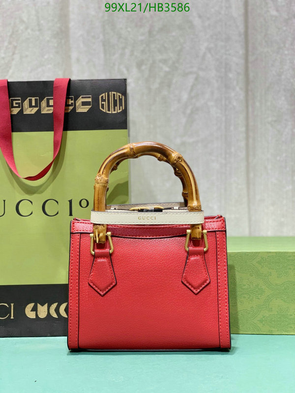 Gucci Bag-(4A)-Diana-Bamboo-,Code: HB3586,$: 99USD