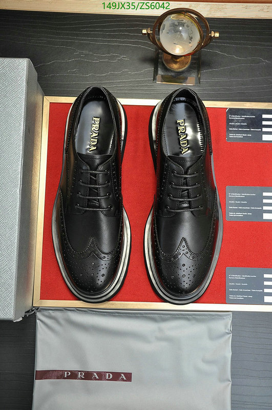 Men shoes-Prada, Code: ZS6042,$: 149USD