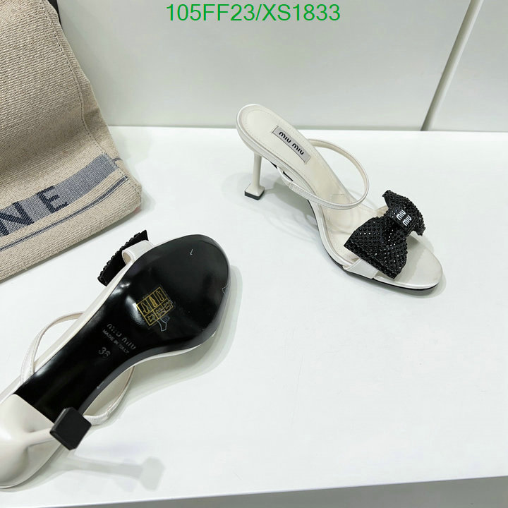 Women Shoes-Miu Miu, Code: XS1833,$: 105USD