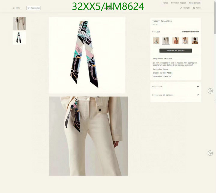 Scarf-Hermes, Code: HM8624,$: 32USD