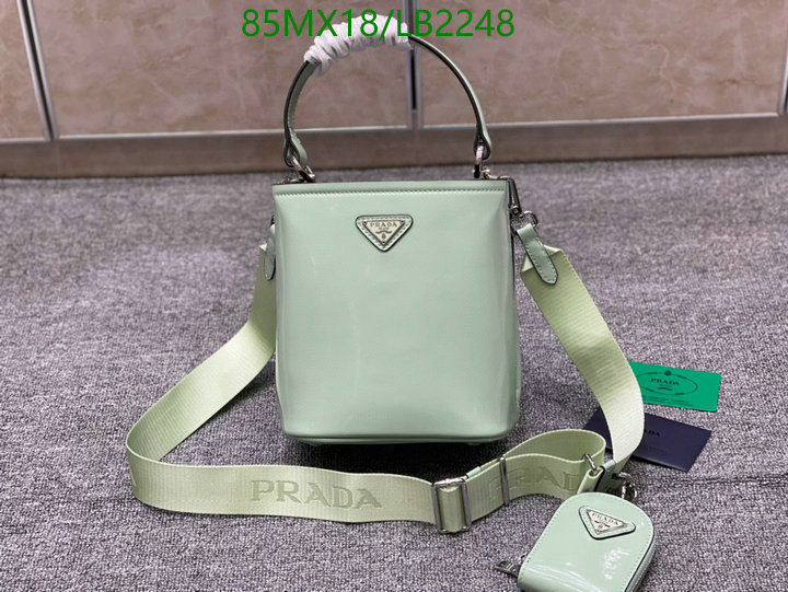 Prada Bag-(4A)-Diagonal-,Code: LB2248,$: 85USD