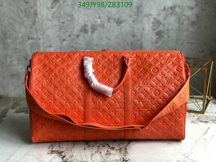 LV Bags-(Mirror)-Keepall BandouliRe 45-50-,Code: ZB3109,$: 349USD