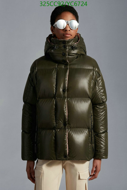 Down jacket Women-Moncler, Code: YC6724,$: 325USD