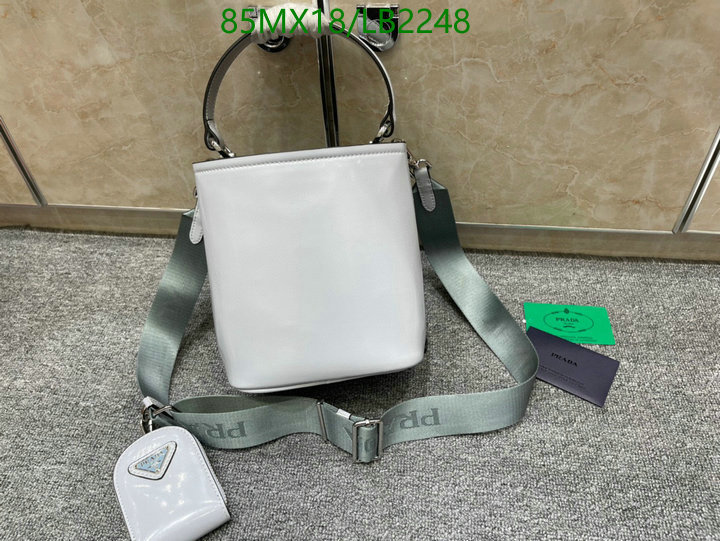 Prada Bag-(4A)-Diagonal-,Code: LB2248,$: 85USD