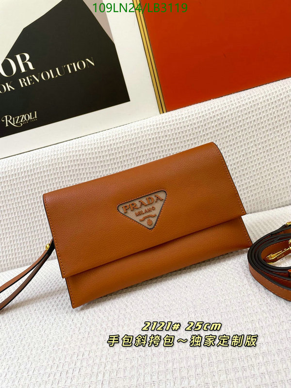 Prada Bag-(4A)-Diagonal-,Code: LB3119,$: 109USD