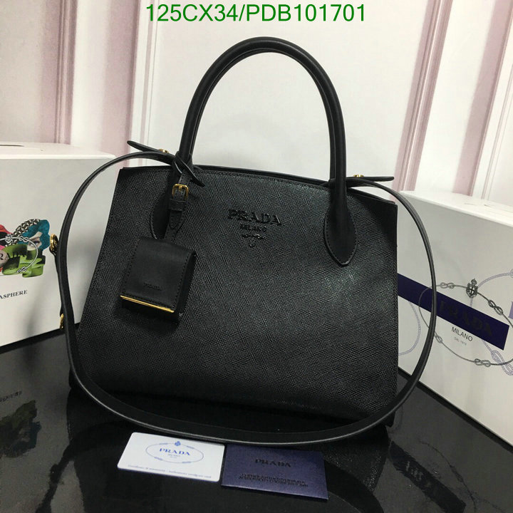 Prada Bag-(4A)-Handbag-,Code: PDB101701,$:125USD