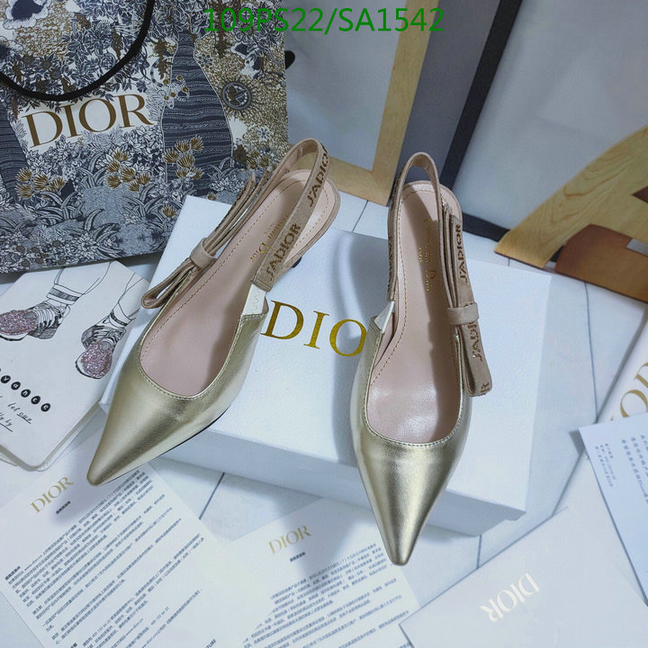 Women Shoes-Dior,Code: SA1542,$: 109USD