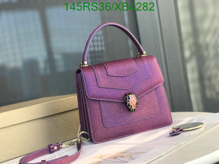 Bvlgari Bag-(4A)-Serpenti Forever,Code: XB4282,$: 145USD