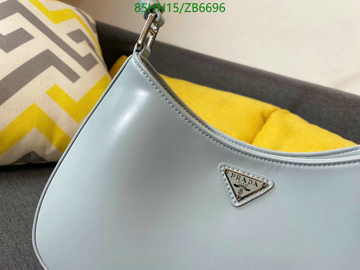 Prada Bag-(4A)-Handbag-,Code: ZB6696,$: 85USD