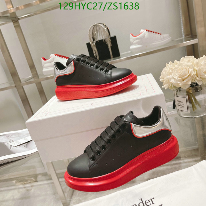 Men shoes-Alexander Mcqueen, Code: ZS1638,$: 129USD