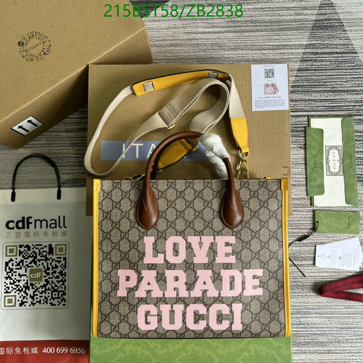 Gucci Bag-(Mirror)-Handbag-,Code: ZB2838,$: 215USD