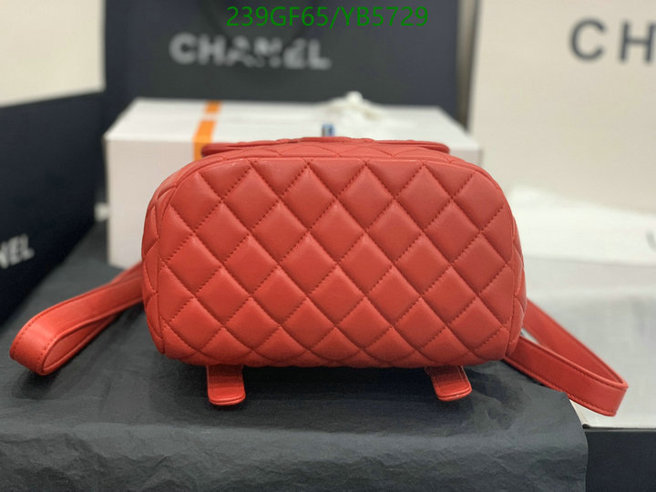 Chanel Bags -(Mirror)-Backpack-,Code: YB5729,$: 239USD