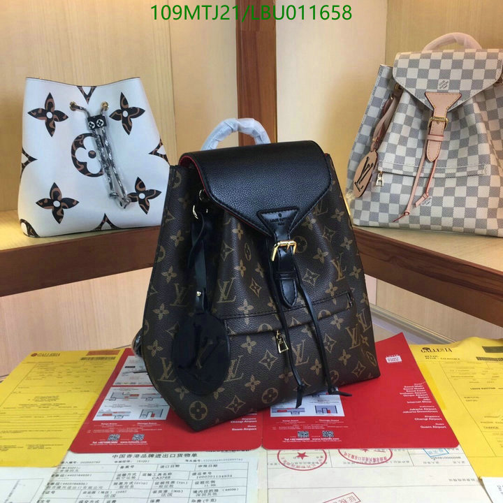 LV Bags-(4A)-Backpack-,Code: LBU011658,$: 109USD