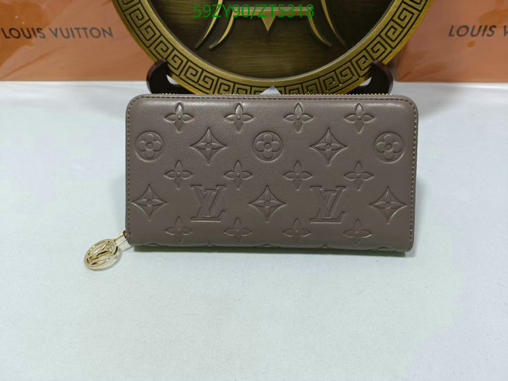 LV Bags-(4A)-Wallet-,Code: ZT5318,$: 59USD